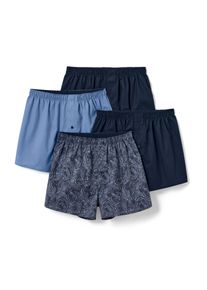 Tchibo - Tkané boxerky - pro muže - vel. S/4 - barva: modrá/paisley