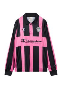 Champion Authentic Athletic Apparel Muži Tričko světle růžov&aacute; / čern&aacute; S