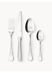 Sambonet Sada vysoce leštěných příborů Perles, pro 6 osob (24 dílů) Stříbrná Nerezová ocel Pro 6 osoby (24 dílů)