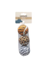 Beeztees hračky pro psy Jungle Balls - 3 x Ø 6,5 cm