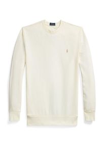 Velk&eacute; Velikosti - Polo Ralph Lauren - Bavlněn&aacute; mikina s n&aacute;&scaron;ivkou jezdce na koni - XXL - B&iacute;l&aacute;