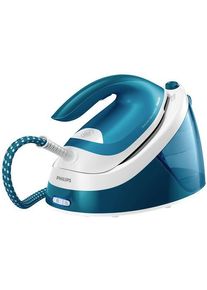 Philips PerfectCare Compact Essential Dampfbügelstation Bügeleisen 6bar 2400 Watt blau