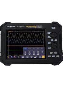 Voltcraft DSO-5104H Hand-Oszilloskop 100MHz 4-Kanal 1 GSa/s 40Mpts 14 Bit Digital-Speicher DSO schwarz