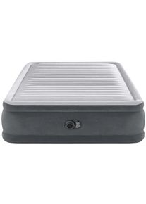 Intex 64414ND Queen Comfort-Plush Luftbett Luftmatratze Reise-Matratze Pumpe Camping Outdoor grau