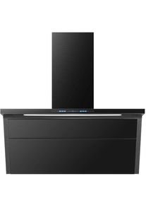 Wolkenstein WS55-90A++GCB Kopffreihaube, 90 cm breit, 558,00 m³/h, LED-Beleuchtung, Touch Control, schwarz