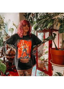 Stranger Things - Eddie Rocks T-Shirt black - L - Black