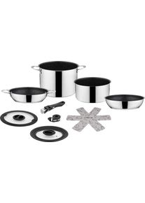 Brunner Academy High Kochset Kochtopfset Camping-Topfset Pfanne 8tlg. Edelstahl