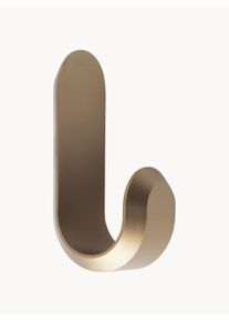 Normann Copenhagen Sada n&aacute;stěnn&yacute;ch h&aacute;čků Curve Mini, 2 d&iacute;ly Zlat&aacute; Kov &Scaron; 2 cm, V 6 cm