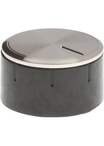 Bosch Siemens 00614313 Drehgriff, SCHWARZ/Edelstahl Bosch