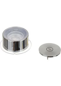 Bosch Siemens 00624063 Drehgriff-Programm, Masterteil: Einleger von Chrom auf Weiß umgestellt.