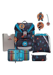 DerDieDas ErgoFlex Schulranzen-Set 5tlg. schwarz