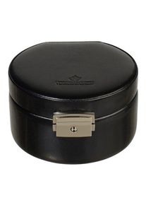 Windrose Merino Schmuckkasten 12 cm schwarz