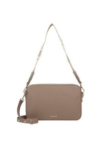 Coccinelle Teb Schultertasche Leder 25 cm braun