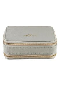 Windrose Aurora Schmuckkasten 13 cm grau