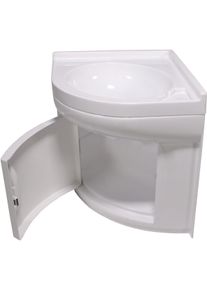 Reimo Eckwaschbecken mit Unterschrank 418x418x510mm Camping Reisemobil
