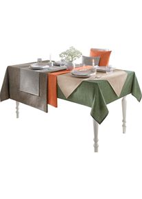 unisex Ubrus olivov&aacute; ,velikost 40x140 cm - Přehoz na stůl