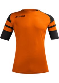 Acerbis Sports Kemari, jersey short sleeve , color: Orange/Black , size: L