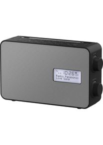 Panasonic RF-D30BTEG-K Küchenradio Digitalradio Küchentimer Bluetooth AUX Weckfunktion spritzwassergeschützt schwarz