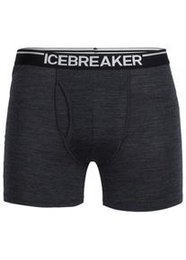 Icebreaker Anatomica Boxers with Fly Merino base layer Men (S, black)