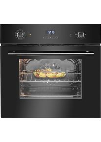 Bomann EBO 7911 EEK: A Einbau-Backofen, 59,5cm breit, 56L, Unterhitze mit Umluft, Grill, schwarz (779111)