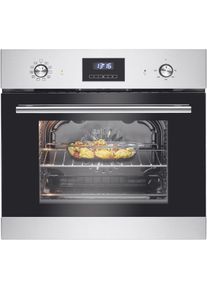 Bomann EBO 7911 IX EEK: A Einbau-Backofen, 59,5cm breit, 56 L, Unterhitze mit Umluft, Grill, Edelstahl (779119)
