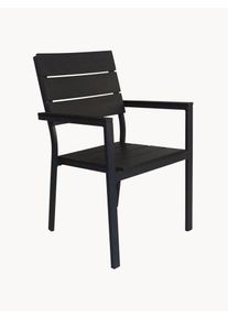 Venture Design Sada 2 zahradních židlí Levels Černá Š 57 x V 89 cm