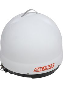 Selfsat Snipe Mobile Camp Sat-Anlage Kuppelantenne Twin-LNB Camping Wohnwagen Wohnmobil wei&szlig;