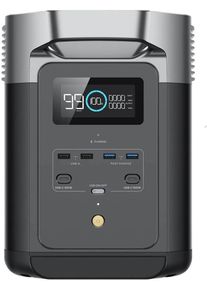 EcoFlow Delta 2 Lithium Powerstation Stromerzeuger Generator 1024Wh Camping USB schwarz grau