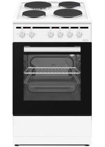 PKM EH4-50KPQ EEK: A Standherd, 48 L, Vollglasinnentüre, 2 Glasschichten, Gehäusekühlung, Tropfschale, Grillrost, weiß