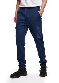 Urban Classics - Commuter Darkblue - Tepláky - modrý - L - 65% Bavlna, 35% Polyester,Potit se