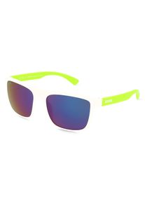 Uvex Sports S533077 rookie | unisex sluneční brýle | Hranatý | Obruba: Polykarbonát bílá | Barva čoček: zelená