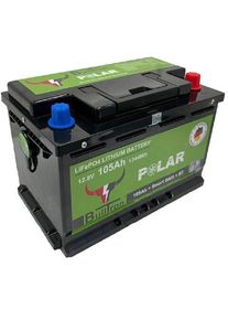 BullTron Polar Lithium-Batterie mit Smart BMS mit Bluetooth App 105Ah/1344Wh Camping Wohnwagen Wohnmobil