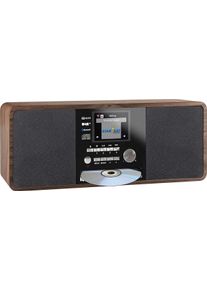 Imperial Dabman i200 Internet-Radio DAB+ CD-Player Stereo Sound UKW WLAN Aux In Line-Out Kopfhörer braun