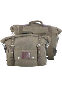Oxford Heritage 40L, side bags , color: Brown , size: 2 x 20 L