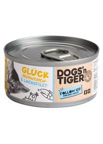24x70g Dogs'n Tiger Cat Filet - kuřecí a lososové filety