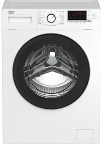 Beko WLM81434NPSA 8 kg Frontlader Waschmaschine, 60 cm breit, 1400 U/Min, Kindersicherung, StainExpert, 14-Min-Kurzprogramm, weiß
