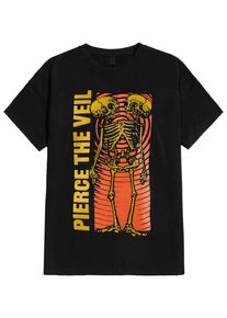 Pierce The Veil - Skeleton - Tričko - Černá - XXL - 100% bavlna,Trikot