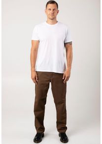 Carhartt Work In Progress Carhartt WIP - Simple Pant Chocolate - Kalhoty - hnědý - W33 / L34 - 65% Polyester, 35% Bavlna,Bavlna