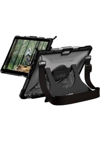 Urban Armor Gear Plasma Handstrap Case Tablet-Cover Tablet-H&uuml;lle Schutzh&uuml;lle Microsoft Surface Pro 9 schwarz transparent