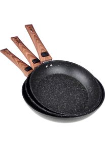 Gimex Black Line Pfannenset, 3-teilig