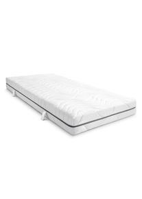 7-зонний в'язко-еластичний матрац Sleezzz Smart 80 x 200 см, висота 18 см, рівень жорсткості H2+H3 з піною з повітряною пам'яттю