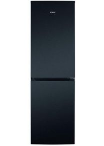 Bomann KG 7360 Stand Kühl-Gefrierkombination, 54,5cm breit, 247 L, Total No Frost, MultiAirflow-System, Schnellgefrierfunktion, schwarz/Edelstahl-Opti