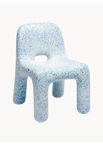 ecoBirdy Dětská židle Charlie Modrá, Barevná Umělé vlakno, Látka Š 38 cm, H 35 cm