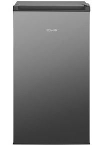 Bomann KS 7257 Stand-Kühlschrank 45cm breit 83 Liter LED-Innenraumbeleuchtung graphit
