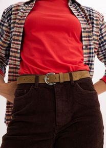 Kožen&yacute; p&aacute;sek | Hněd&aacute; | Vel. 90 | bonprix