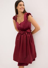 Dirndl a z&aacute;stěra (2d&iacute;ln&aacute; souprava) | Červen&aacute; | Vel. 36 | bonprix