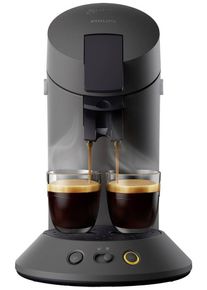 Philips Senseo Original Plus CSA210/50 Kaffeepadmaschine 0,7 Liter 1450 Watt grau