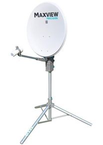 Maxview Precision 65 Portable Satantenne Single Camping-Sat-Anlage 1 Teilnehmer wei&szlig;