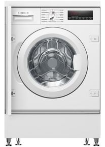 Bosch WIW28443 Einbau-Waschmaschine Frontlader 8kg 1400U/min LED-Display Unwuchtkontrolle Mengenerkennung AquaStop weiß