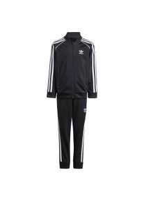 adidas originals Chlapci Joggingov&aacute; souprava 'Adicolor' čern&aacute; / b&iacute;l&aacute; 104